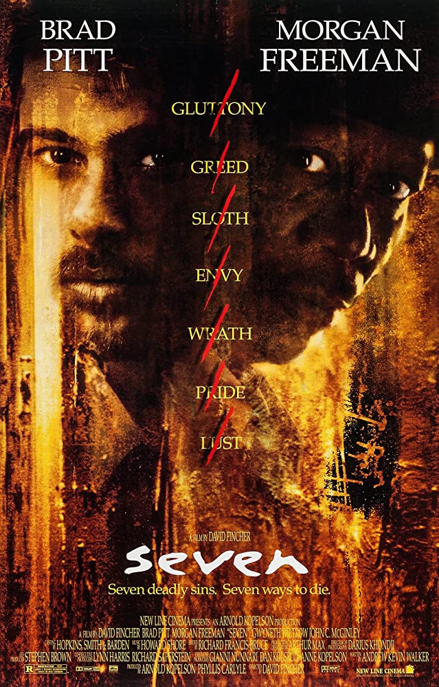 ดูหนังฝรั่ง หนังดราม่า Se7en (1995) 7 ข้อต้องฆ่า พากย์ไทย หนังชัด เต็มเรื่อง