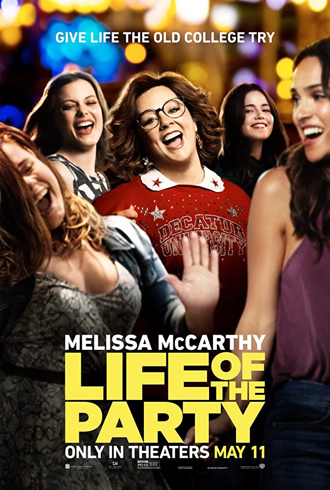 ดูหนังฟรีออนไลน์ Life of the Party (2018) NETFLIX เต็มเรื่อง