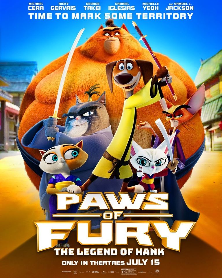 ดูหนังการ์ตูน Paws of Fury: The Legend of Hank (2022)